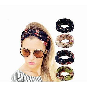 Women Elegant Elastic Stretch Plain Rabbit Bow Style Hair Band Headband Turban Women Elegant Elastic Stretch Plain Rabbit Bow Style Hair Band Headband Turban